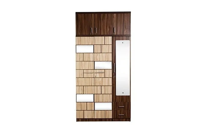 VIVDeal Glassy Rolex Wardrobe With Loft